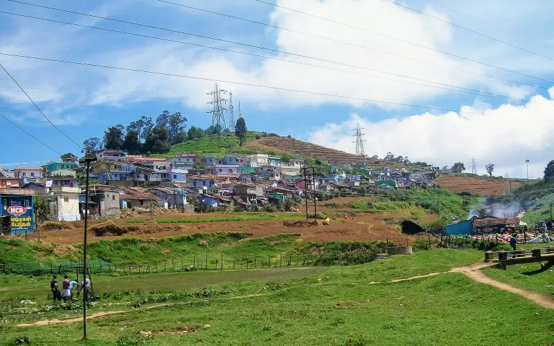 Landscape of Ooty