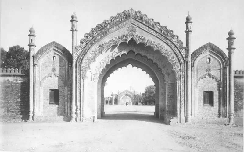 Artillery Lines in Rampur, Uttar Pradesh (c. 1911)